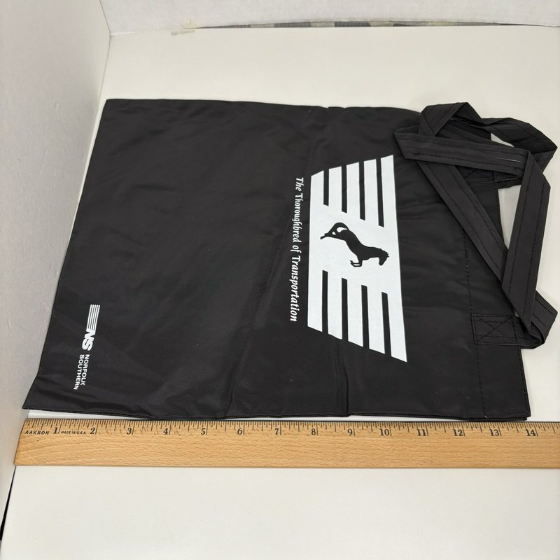 Norfolk Southern Safety Hat Tote & Pen Light Lot NS Railroad Invest in Safety