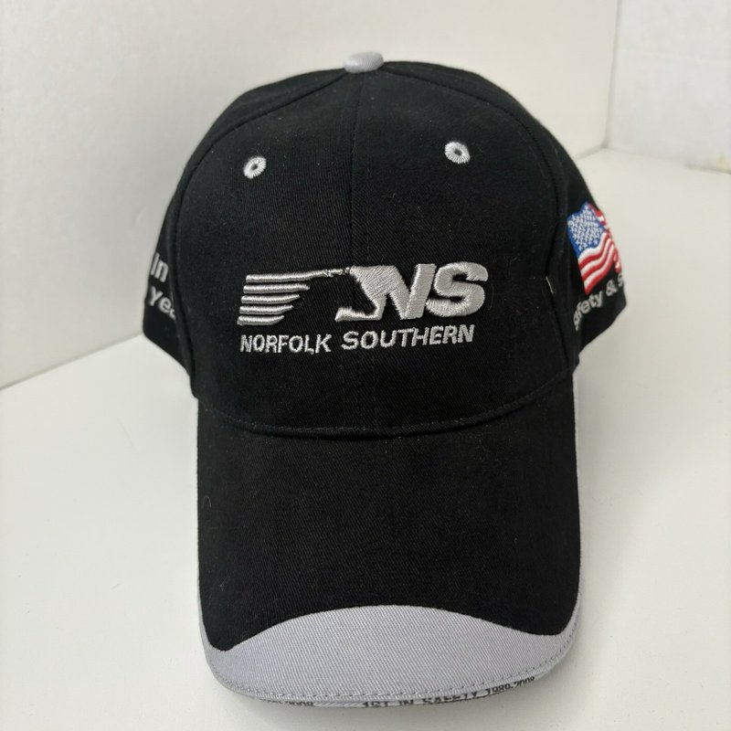 Norfolk Southern Harriman Award 20 Years Safety Flag Embroidered Hat Adjustable
