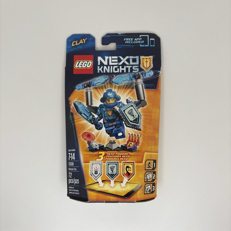 LEGO NEXO KNIGHTS 70330 Ultimate Clay – Sealed NEW Box 2016 Retired Set