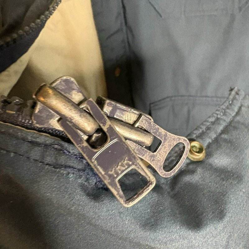 Woolrich Thinsulate Field Jacket Slate Blue Men’s Vintage Insulated Coat Medium