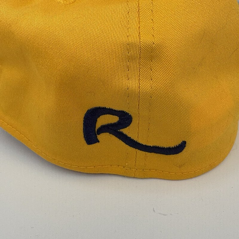 BetRivers New Era 39THIRTY Stretch Fit Hat Yellow Medium/Large 2019