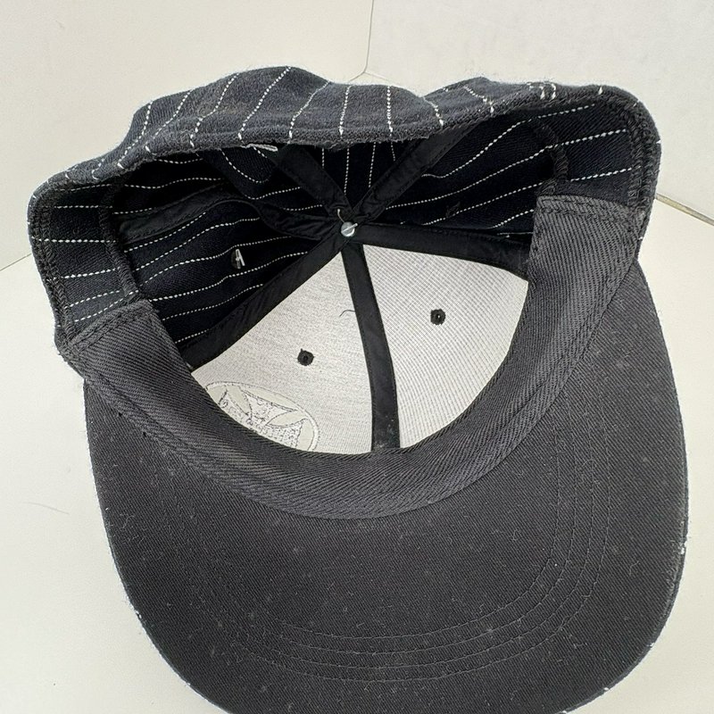 West Coast Choppers Strong Beach Pinstripe Hat Black L/XL Jesse James NWT