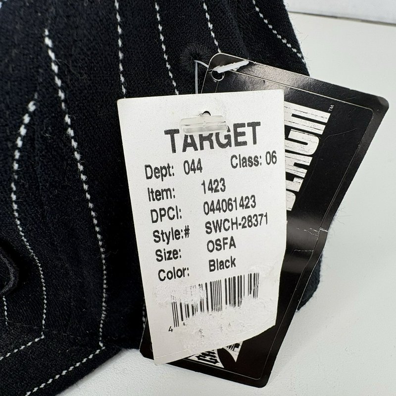 West Coast Choppers Strong Beach Pinstripe Hat Black L/XL Jesse James NWT