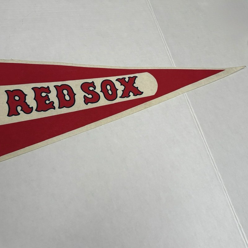 Boston Red Sox Vintage Pennant & Twins Enterprise Painter Hat NOS MLB