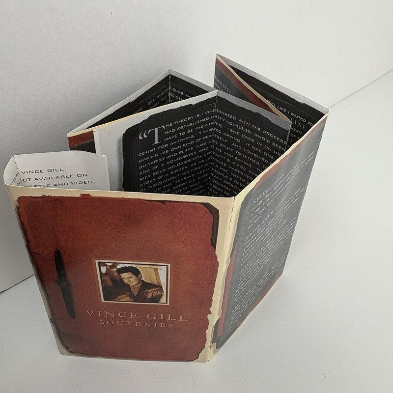 Vince Gill Cassette Tape Lot of 5 Albums MCA Country Music Collection Tested