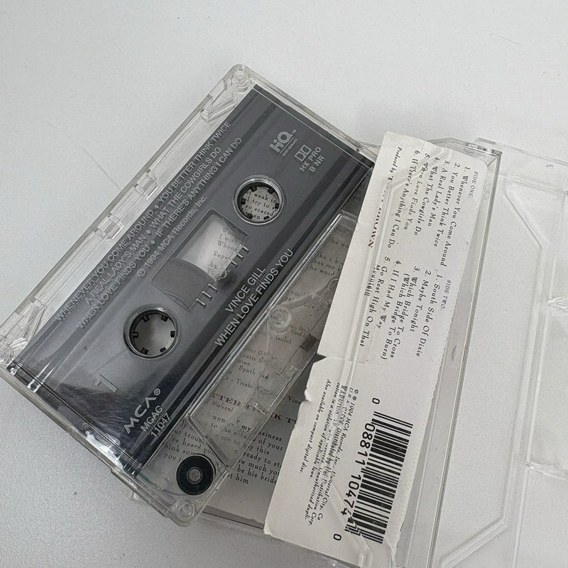 Vince Gill Cassette Tape Lot of 5 Albums MCA Country Music Collection Tested