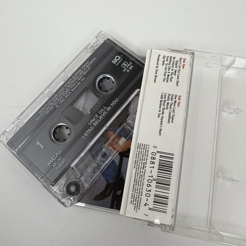 Vince Gill Cassette Tape Lot of 5 Albums MCA Country Music Collection Tested