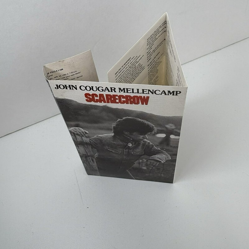 John Cougar Mellencamp Cassette Lot Big Daddy/Scarecrow/Uh-Huh/American Fool