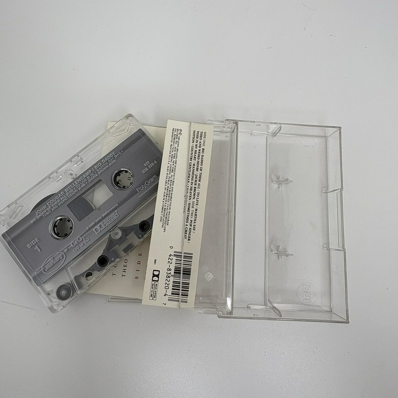 John Cougar Mellencamp Cassette Lot Big Daddy/Scarecrow/Uh-Huh/American Fool