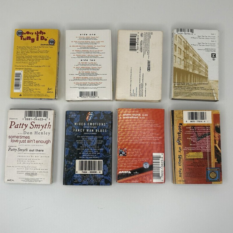 Lot 25 Cassette Singles Queen/Stones/K-Ci & JoJo/Braxton/Rappin 4-Tay & More