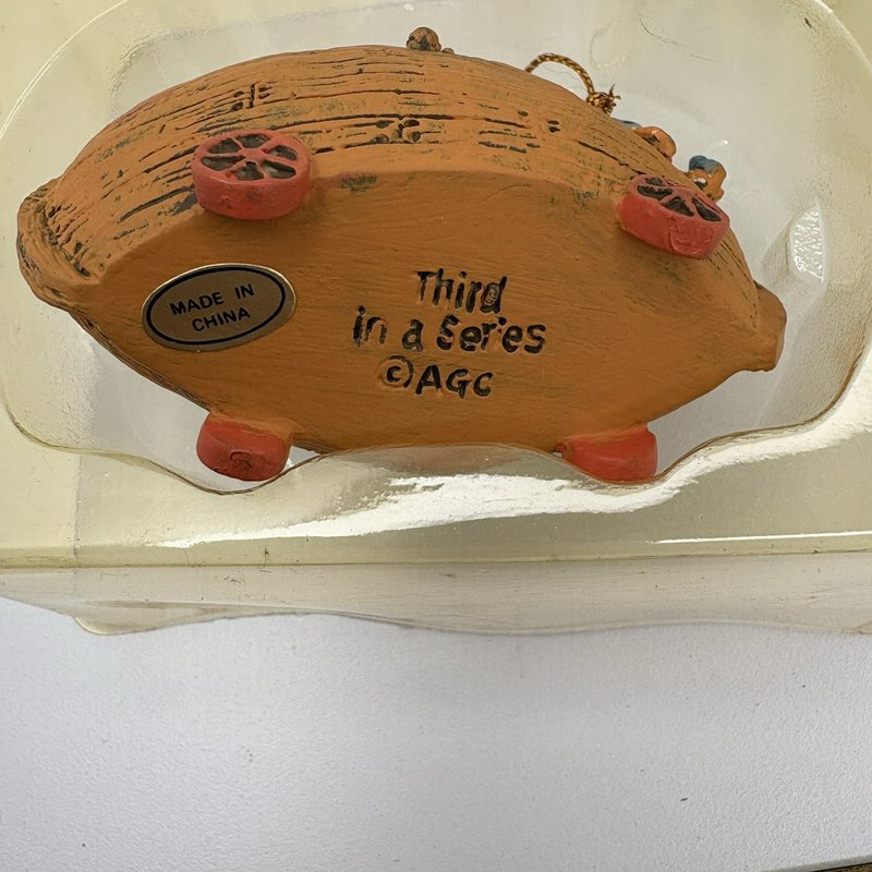 American Greetings Noah’s Ark Ornament 1991 Third in Series w/ Box Vintage