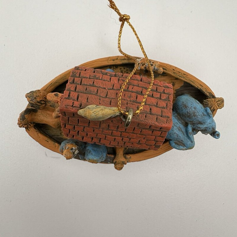 American Greetings Noah’s Ark Ornament 1991 Third in Series w/ Box Vintage