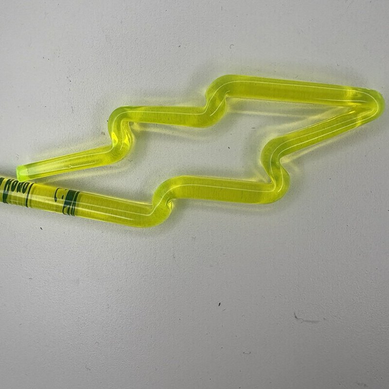 Ziploc Lightning Pen & Star Pencil Set Vintage Promo Advertising Collectible