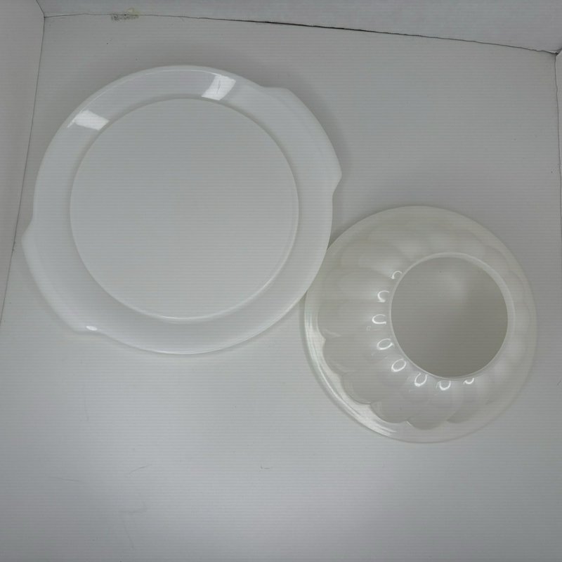 Vintage Tupperware Pitcher Condiment Set w/ spoons Jello Mold w/ inserts