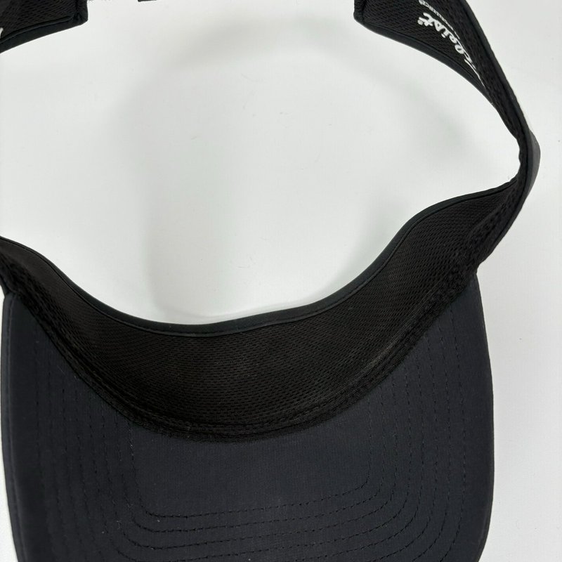 Titleist Pro V1 FJ Golf Visor Black Adjustable Tour Performance Hat