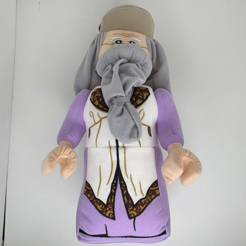 LEGO Harry Potter Dumbledore Plush 13” Wizarding World Soft Toy NEW w/ Tags