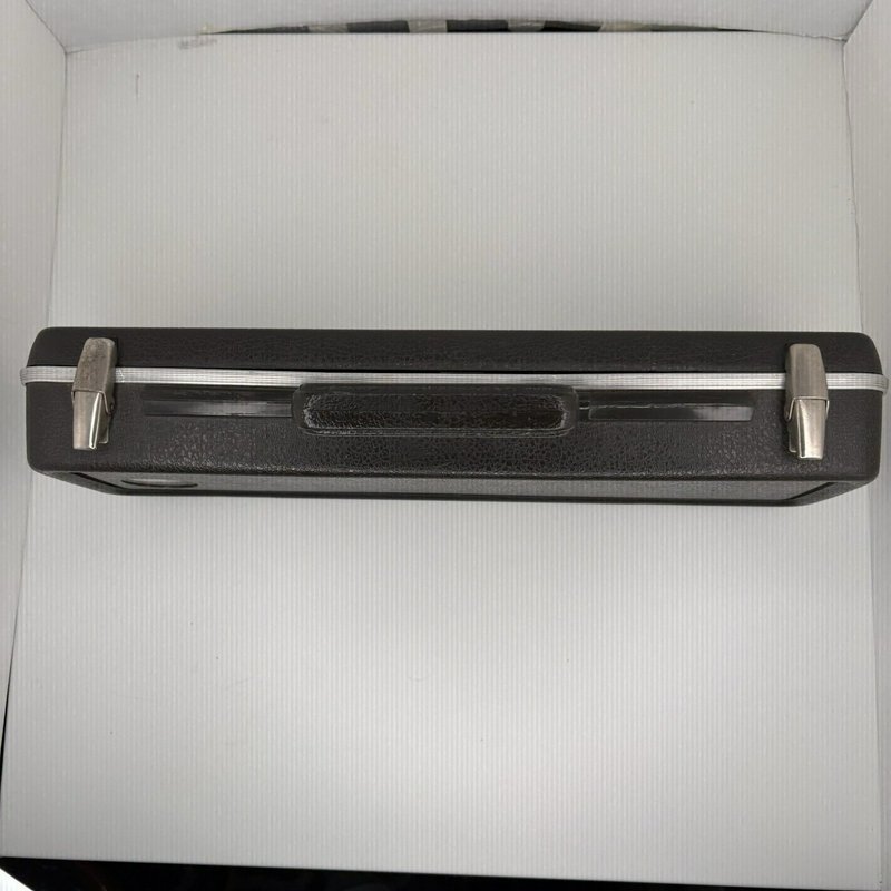 Bundy Student Flute Closed Hole Vintage Silver Tone w/ Original Hard Case