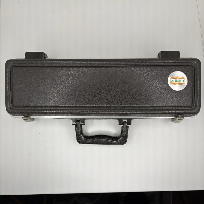 Bundy Student Flute Closed Hole Vintage Silver Tone w/ Original Hard Case