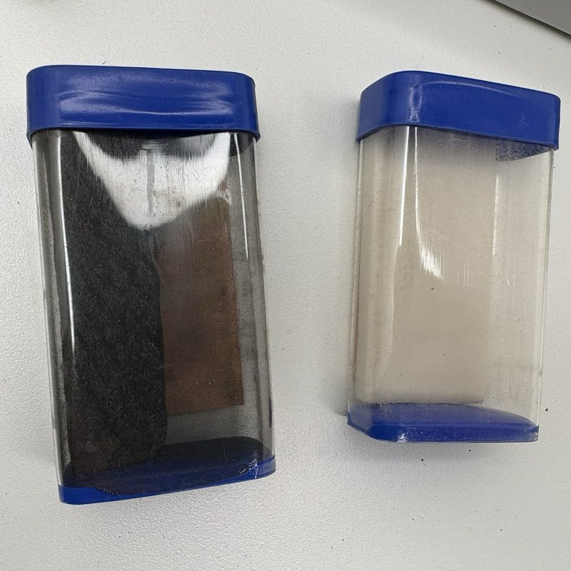 Complete 1960s Skil-Craft Geology Lab Metal Case Set Minerals Fossils & Balance