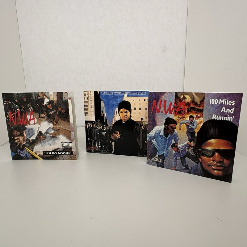 Hip Hop CD Lot 11 N.W.A / Ice Cube / Black Star / LL Cool J / Naughty by Nature