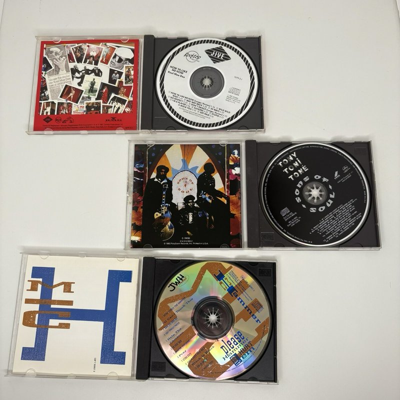 Hip Hop CD Lot 11 N.W.A / Ice Cube / Black Star / LL Cool J / Naughty by Nature