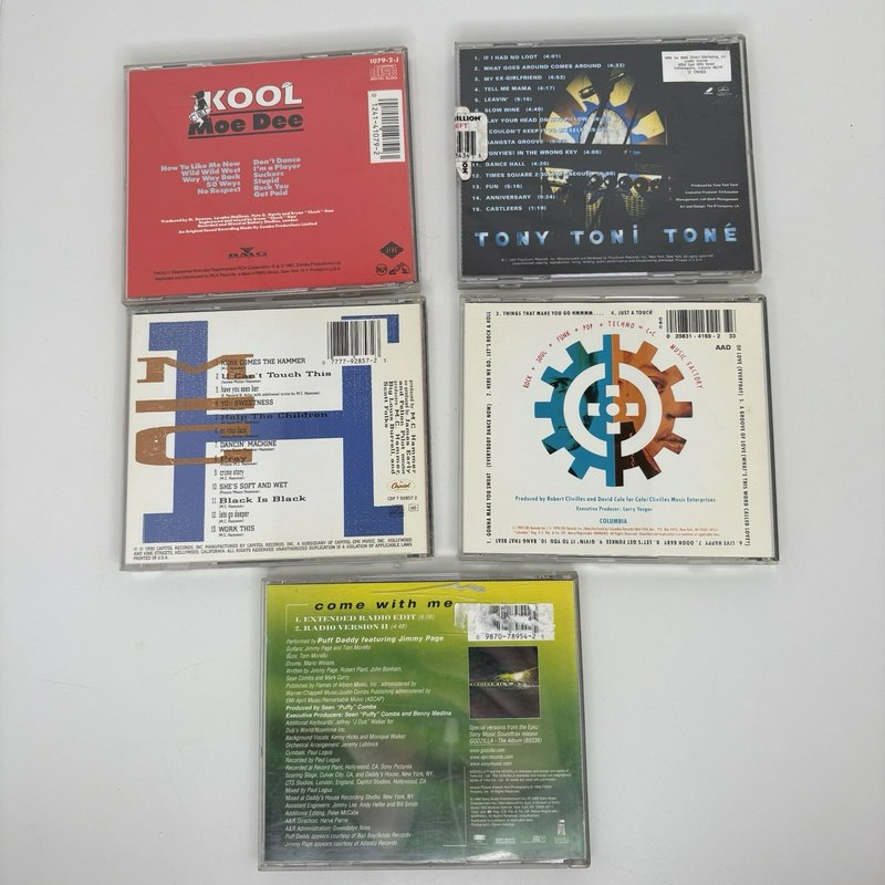 Hip Hop CD Lot 11 N.W.A / Ice Cube / Black Star / LL Cool J / Naughty by Nature