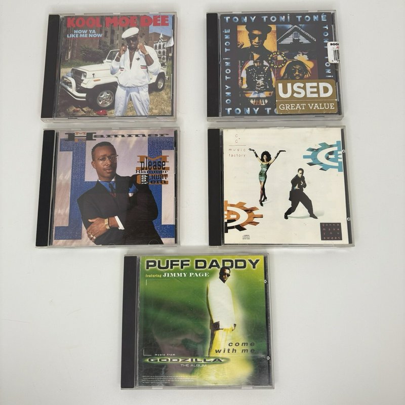 Hip Hop CD Lot 11 N.W.A / Ice Cube / Black Star / LL Cool J / Naughty by Nature