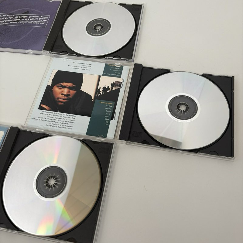 Hip Hop CD Lot 11 N.W.A / Ice Cube / Black Star / LL Cool J / Naughty by Nature