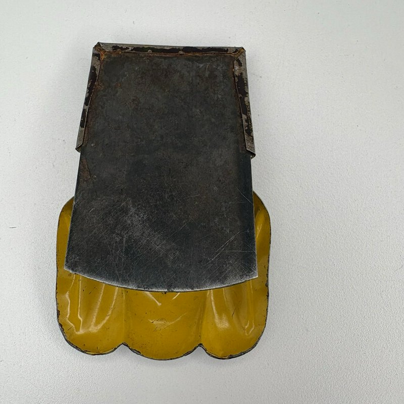 Vintage Large Tin Frog Clicker Toy Lithograph Noisemaker