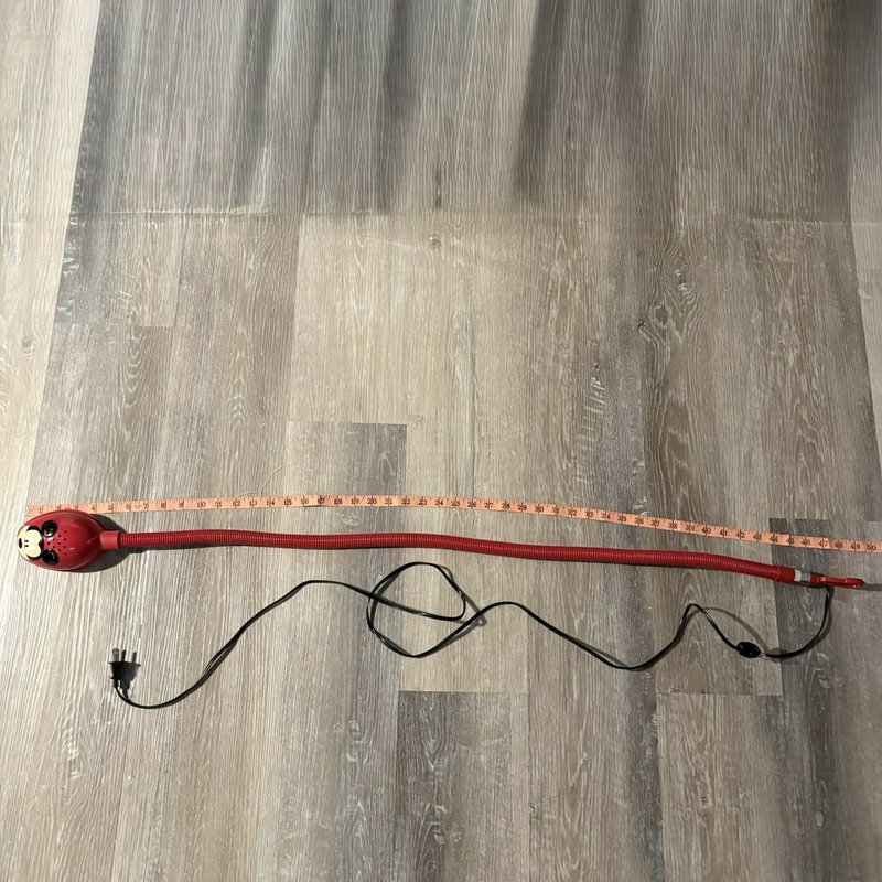 Disney Mickey Mouse Clip Desk Bunk Bed Lamp Gooseneck Light Flexible Arm Tested