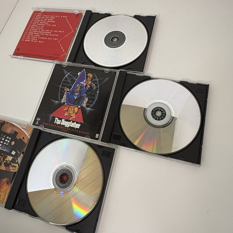 Hip Hop CD Lot of 11 Eminem /  Snoop Dogg /  Cypress Hill / Puff Daddy / Nelly