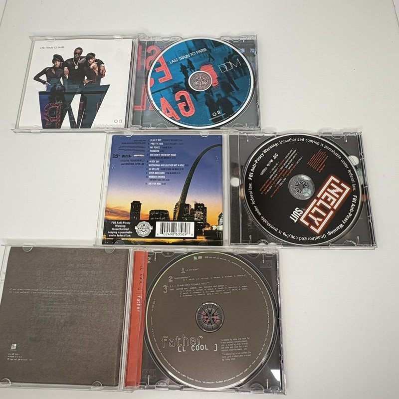 Hip Hop CD Lot of 11 Eminem /  Snoop Dogg /  Cypress Hill / Puff Daddy / Nelly