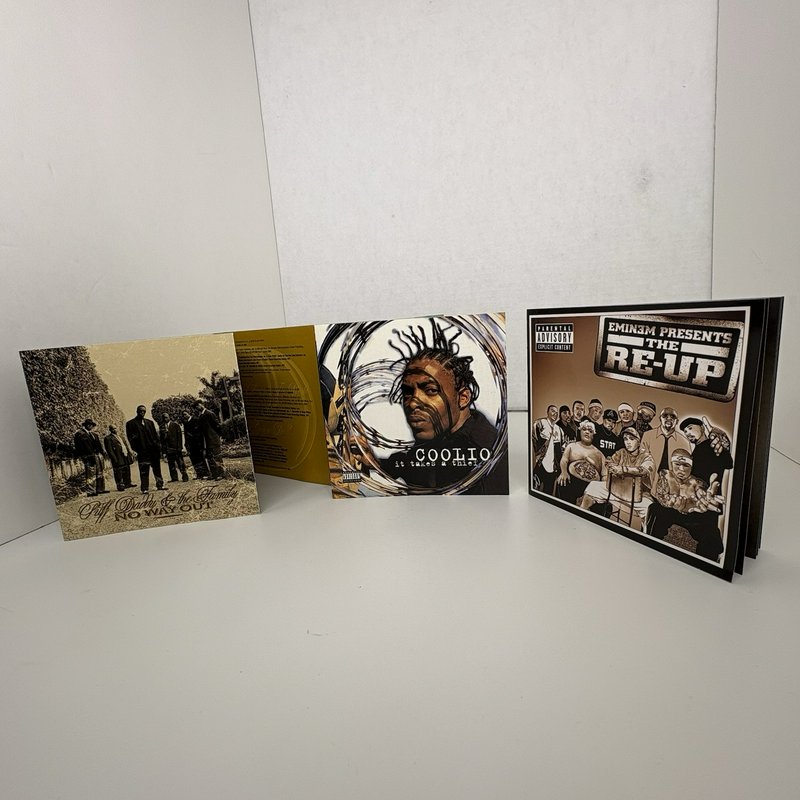 Hip Hop CD Lot of 11 Eminem /  Snoop Dogg /  Cypress Hill / Puff Daddy / Nelly