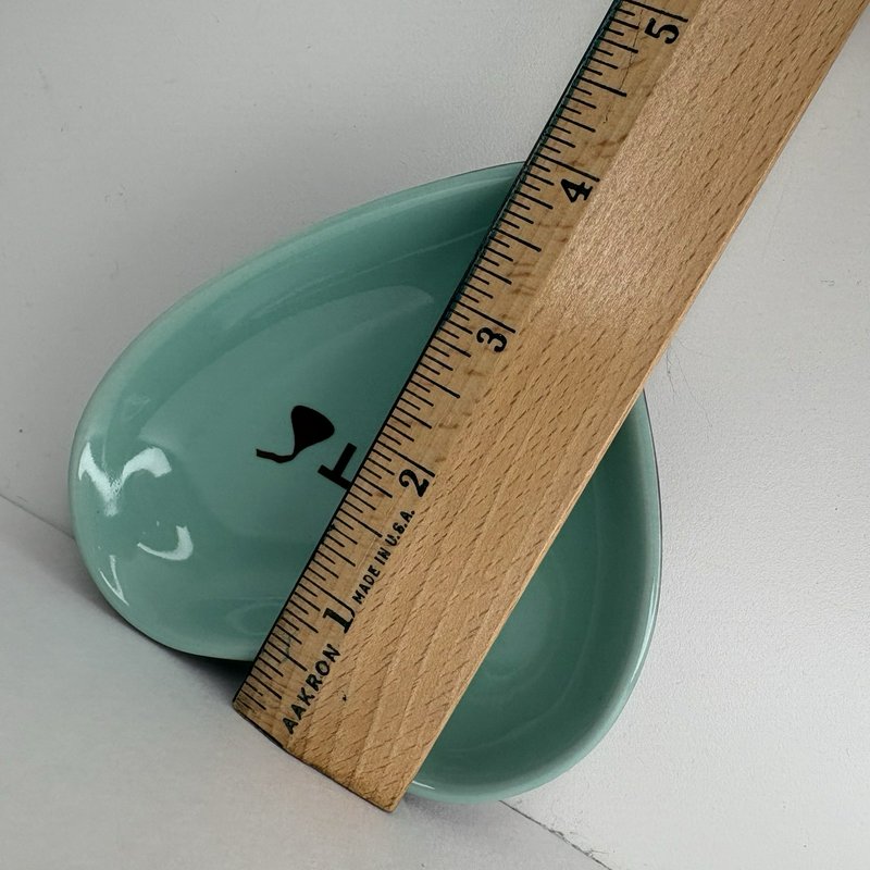 Hershey’s Kisses Sweet Heart Trinket Dish Fitz & Floyd Teal Ceramic