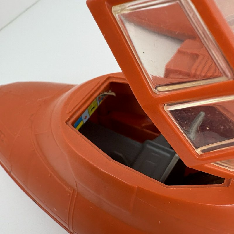 Vintage Star Wars Twin-Pod Cloud Car (39860) Vehicle Kenner 1980 Orange