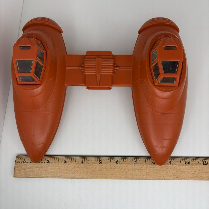 Vintage Star Wars Twin-Pod Cloud Car (39860) Vehicle Kenner 1980 Orange