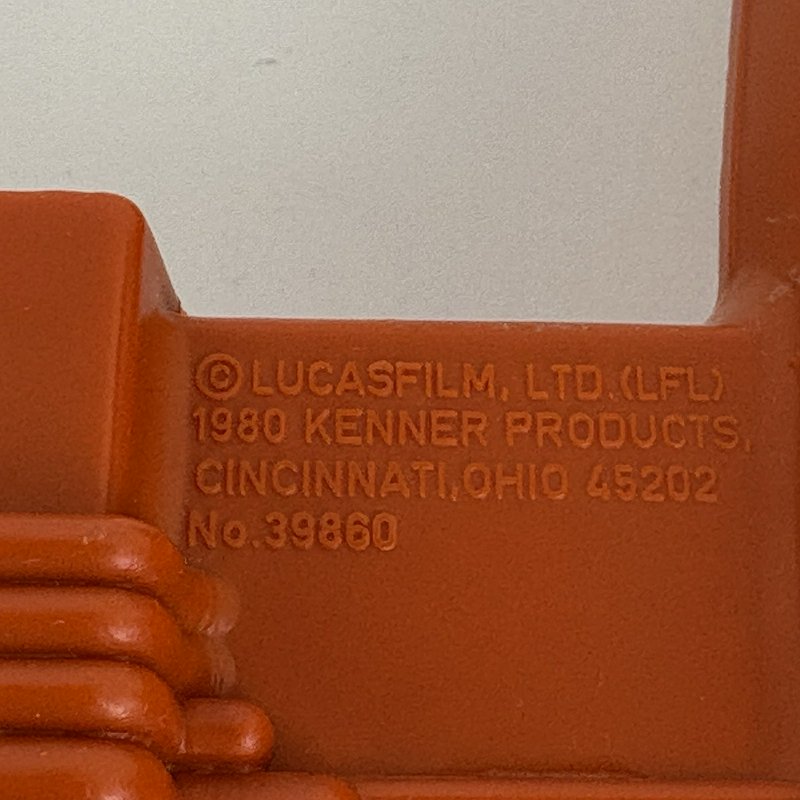 Vintage Star Wars Twin-Pod Cloud Car (39860) Vehicle Kenner 1980 Orange