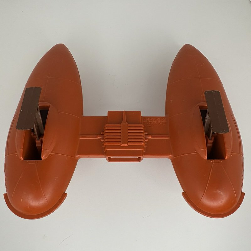 Vintage Star Wars Twin-Pod Cloud Car (39860) Vehicle Kenner 1980 Orange