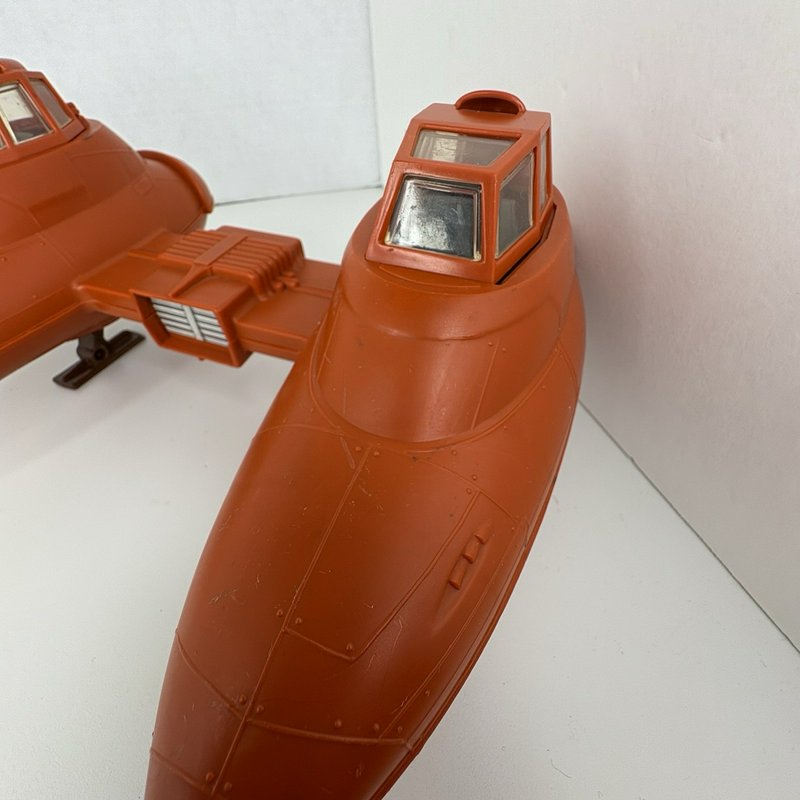 Vintage Star Wars Twin-Pod Cloud Car (39860) Vehicle Kenner 1980 Orange