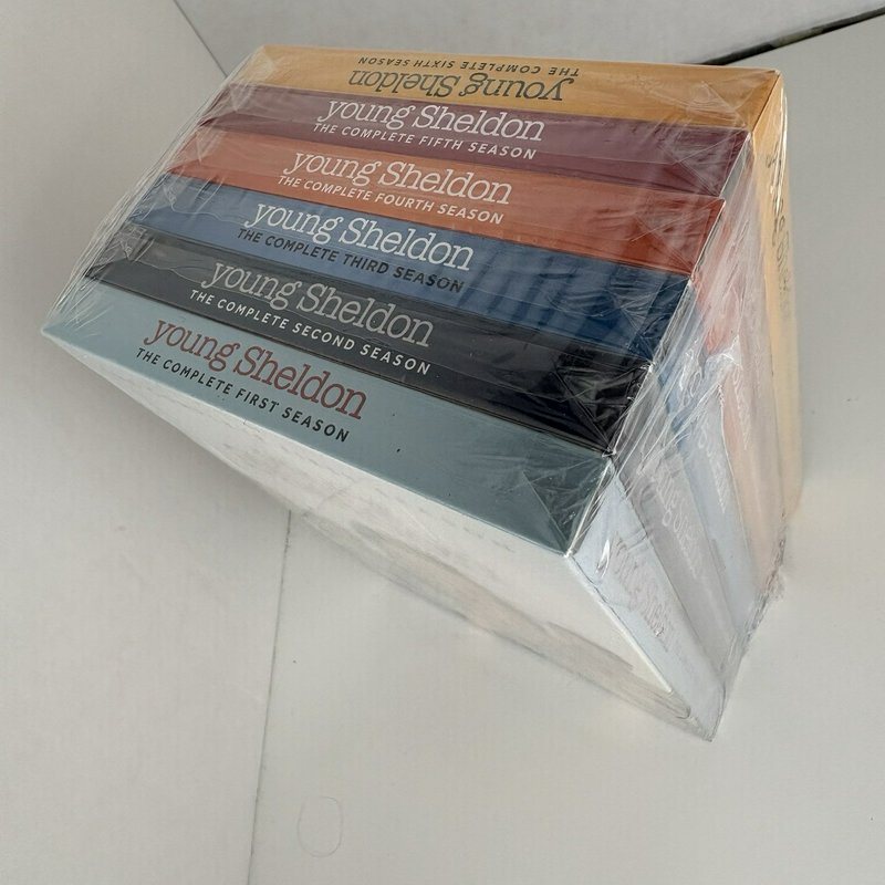 Young Sheldon Seasons 1–6 DVD Box Set Factory Sealed