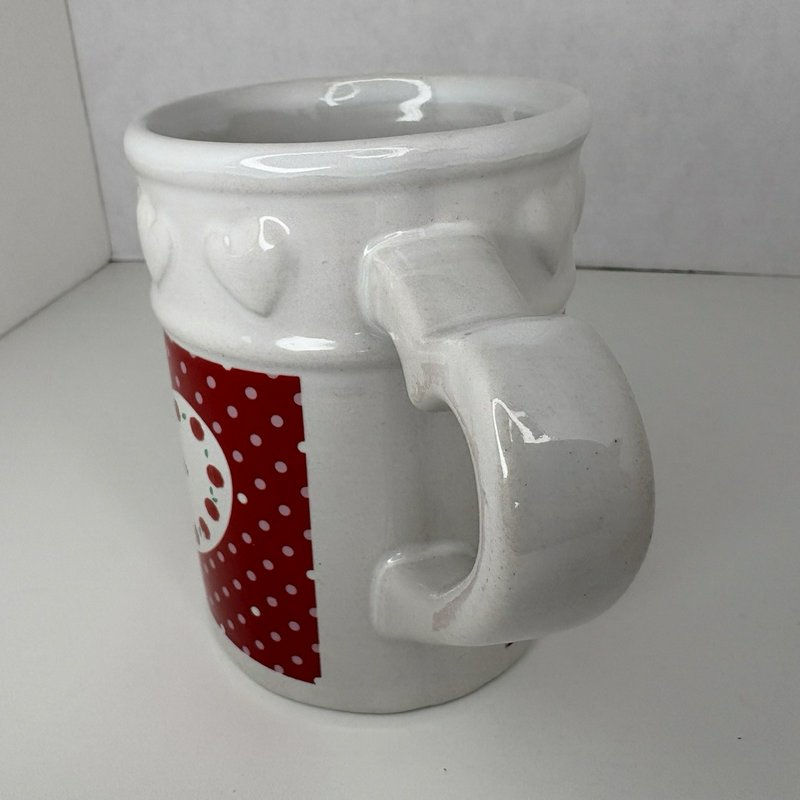 Hershey’s Kisses 100th Anniversary Mug I Love You Heart Red Polka Dot