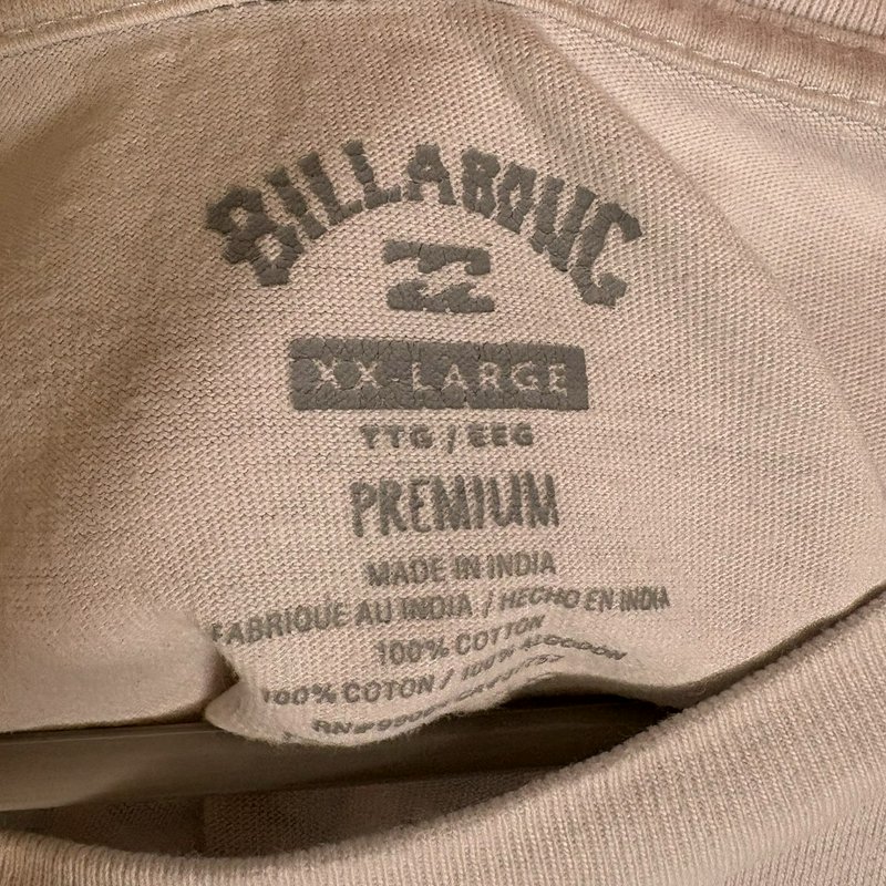 Billabong Plants Make the World Dance Graphic T Shirt White XXL