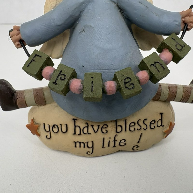 Suzi Skoglund Angel Figurine "Friend You Have Blessed My Life" 2008