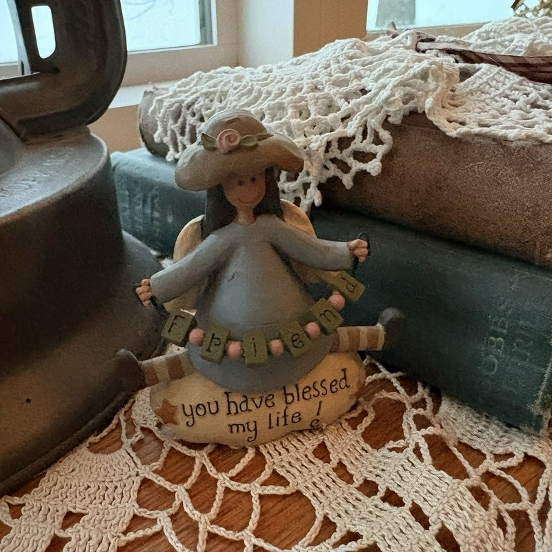 Suzi Skoglund Angel Figurine "Friend You Have Blessed My Life" 2008