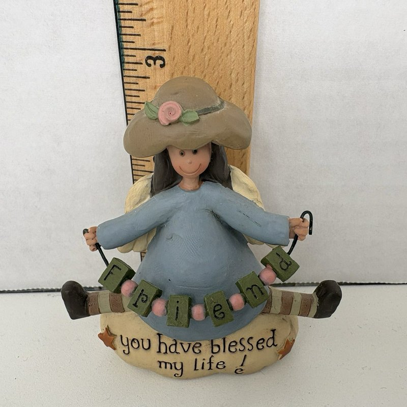 Suzi Skoglund Angel Figurine "Friend You Have Blessed My Life" 2008