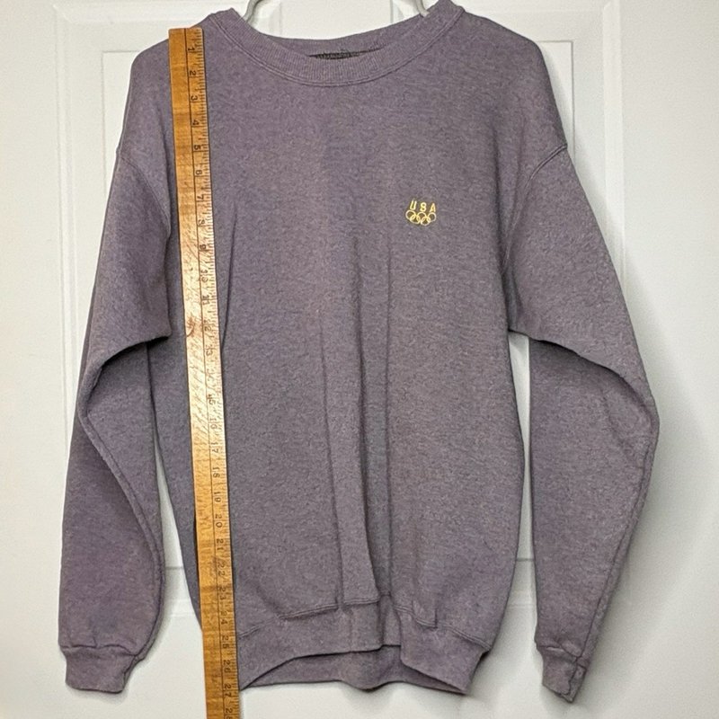 Vintage Hanes USA Olympic Rings Crewneck Sweatshirt Medium Made USA