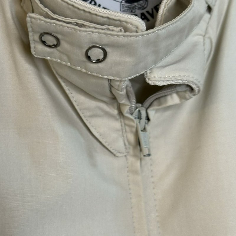 World Travel Club Men’s Beige Lightweight Bomber Style  Zip Jacket XL