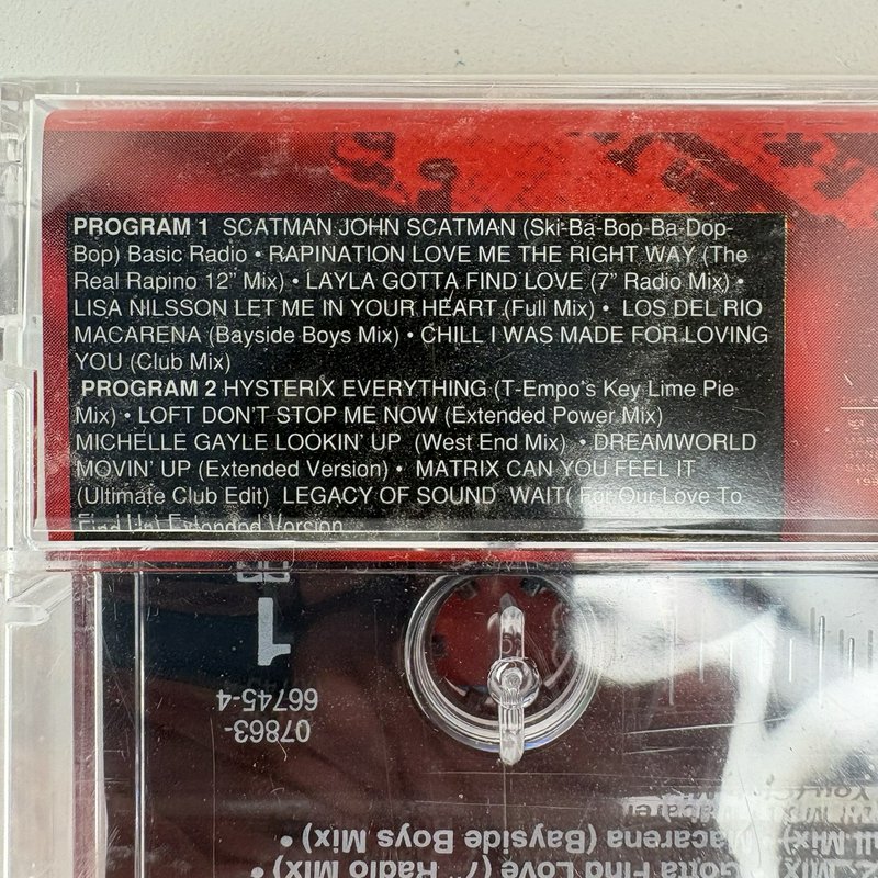 Macarena Club Cutz Cassette Sealed RCA 1996 Bayside Boys Mix Dance