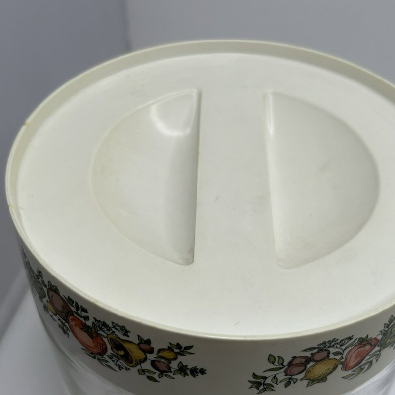 Vintage Pyrex Spice of Life Canister w Lid & 2 CorningWare Mugs