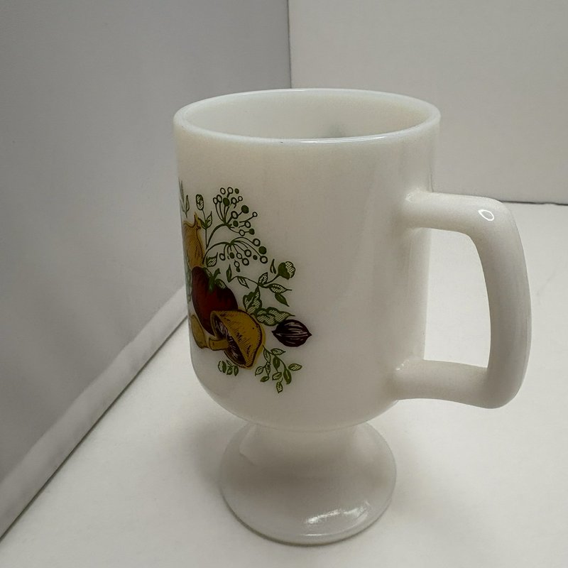Vintage Pyrex Spice of Life Canister w Lid & 2 CorningWare Mugs